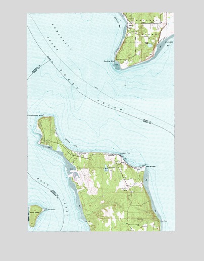 Hansville, WA USGS Topographic Map