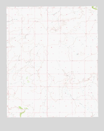 Harben Lake, NM USGS Topographic Map