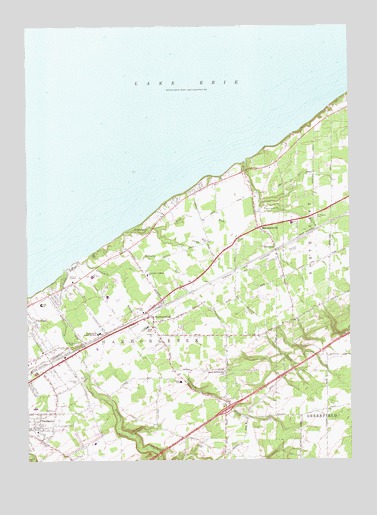 Harborcreek, PA USGS Topographic Map