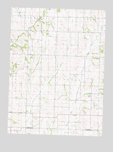 Hard Scratch, IA USGS Topographic Map