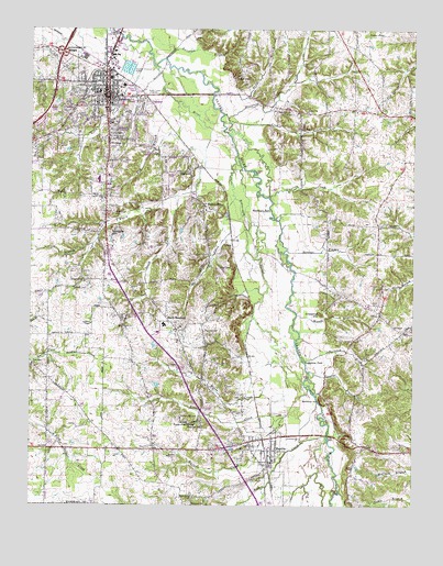 Hardin, KY USGS Topographic Map