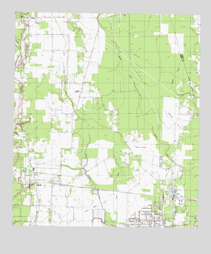 Hardin, TX USGS Topographic Map