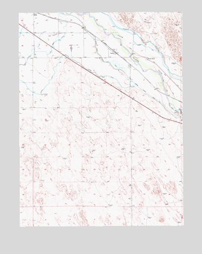 Hardin, CO USGS Topographic Map