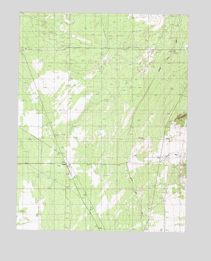Harding, UT USGS Topographic Map