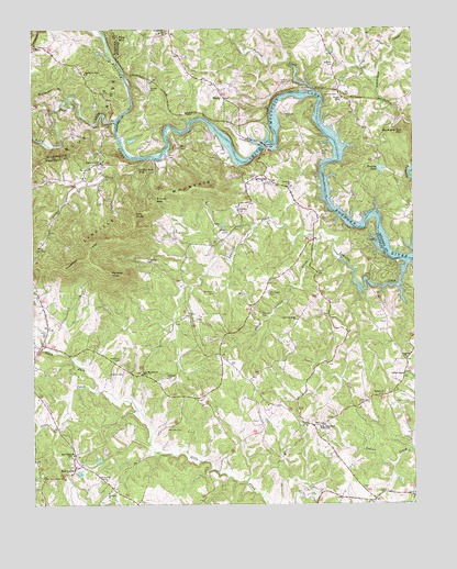 Hardy, VA USGS Topographic Map