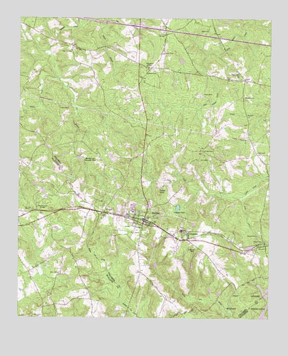 Harlem, GA USGS Topographic Map