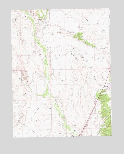 Harley Dome, UT USGS Topographic Map