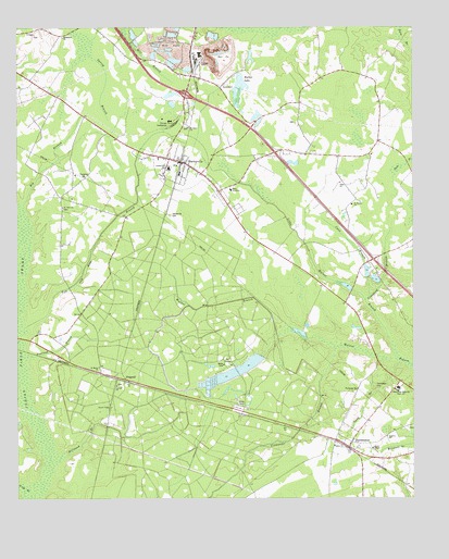 Harleyville, SC USGS Topographic Map