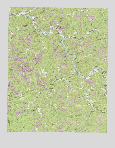 Harman, VA USGS Topographic Map