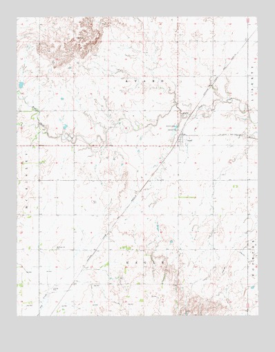 Avard, OK USGS Topographic Map