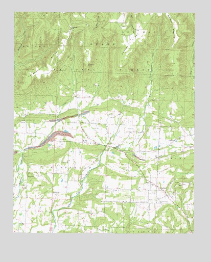 Harmony, AR USGS Topographic Map
