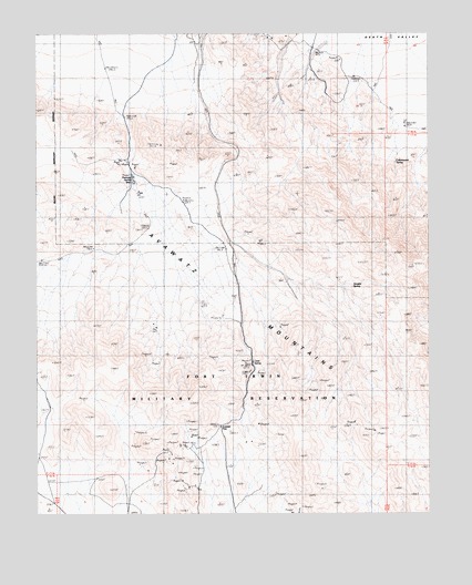 Avawatz Pass, CA USGS Topographic Map