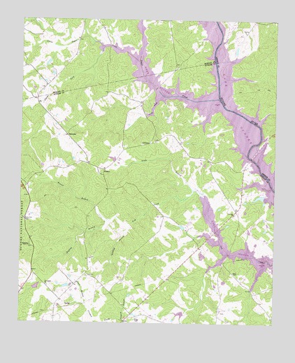 Harmony, GA USGS Topographic Map