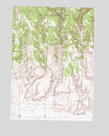 Harney, OR USGS Topographic Map