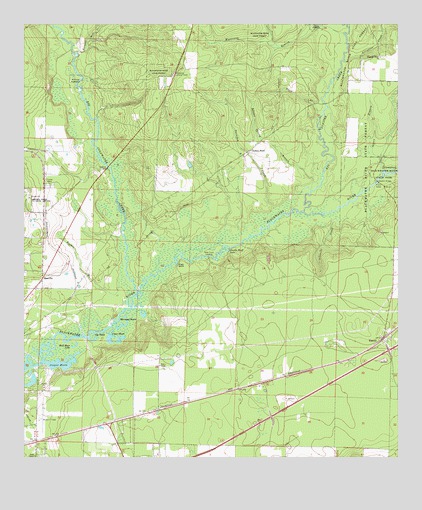 Harold, FL USGS Topographic Map