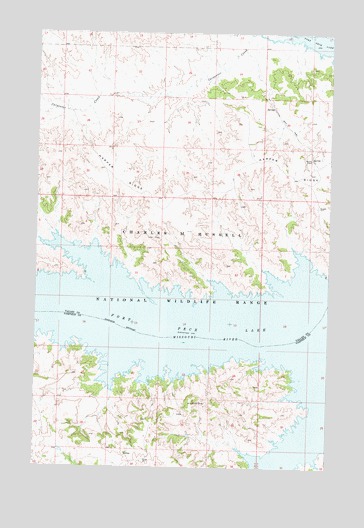 Harper Camp, MT USGS Topographic Map