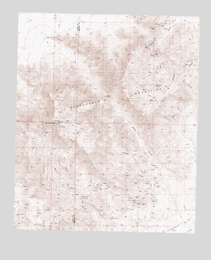 Harquahala Mountain, AZ USGS Topographic Map