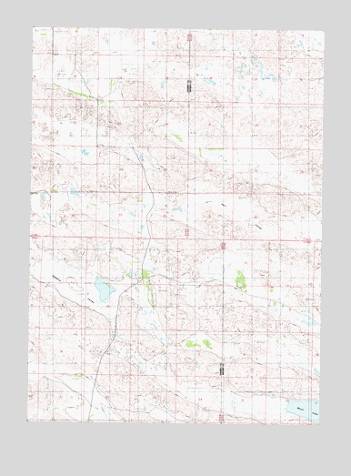 Harr Valley, NE USGS Topographic Map