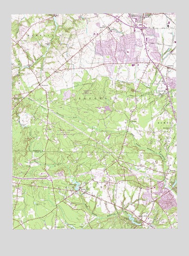 Adelphia, NJ USGS Topographic Map