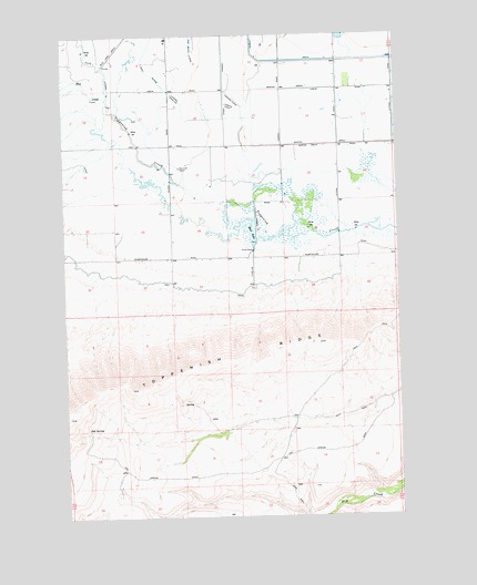 Harrah SE, WA USGS Topographic Map