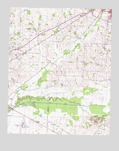 Harris, TN USGS Topographic Map