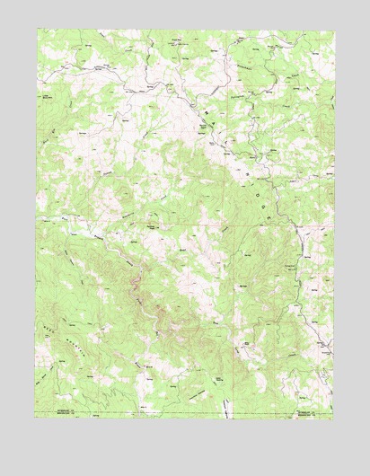 Harris, CA USGS Topographic Map