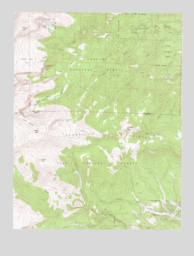 Harris Park, CO USGS Topographic Map