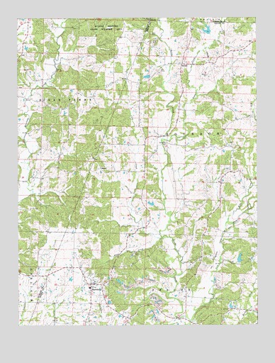 Harrisburg, MO USGS Topographic Map