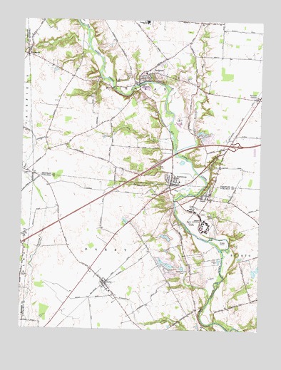 Harrisburg, OH USGS Topographic Map