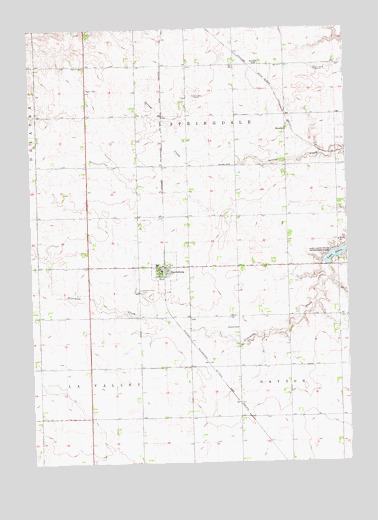 Harrisburg, SD USGS Topographic Map