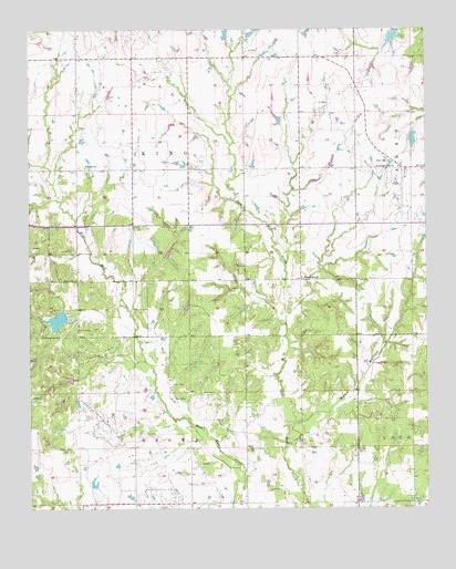 Harrisburg, OK USGS Topographic Map