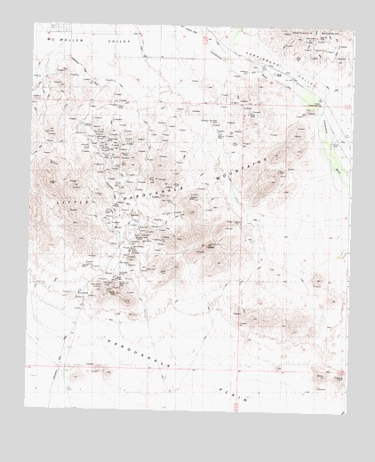Harrisburg Valley, AZ USGS Topographic Map