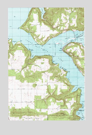 Harrison, ID USGS Topographic Map