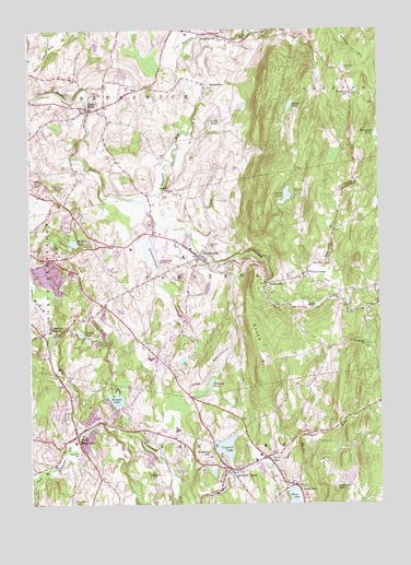 Averill Park, NY USGS Topographic Map