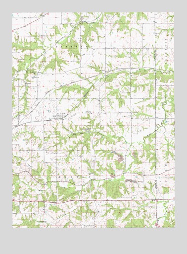 Avery, IA USGS Topographic Map