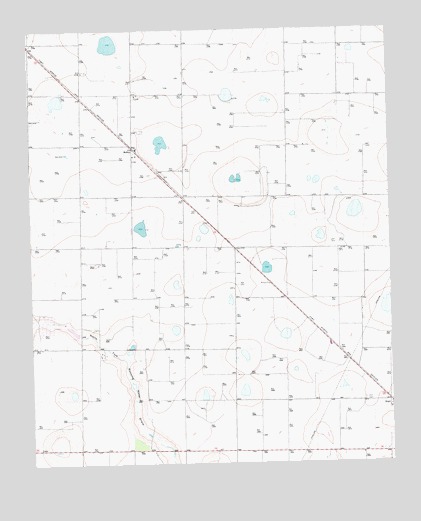 Hart NW, TX USGS Topographic Map