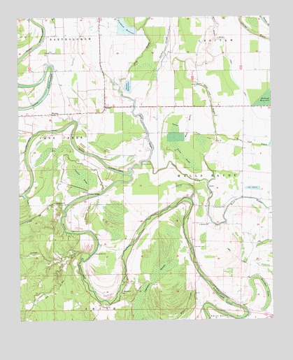 Avery, AR USGS Topographic Map