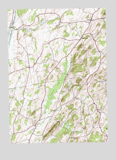Hartford, NY USGS Topographic Map
