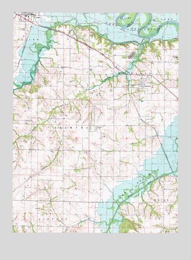 Hartford, IA USGS Topographic Map