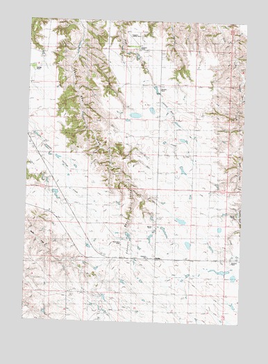 Hartley, SD USGS Topographic Map