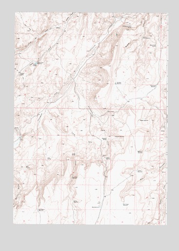 Avery Creek, OR USGS Topographic Map