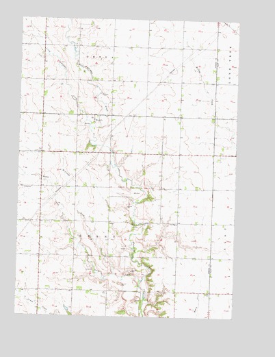 Hartley SW, IA USGS Topographic Map
