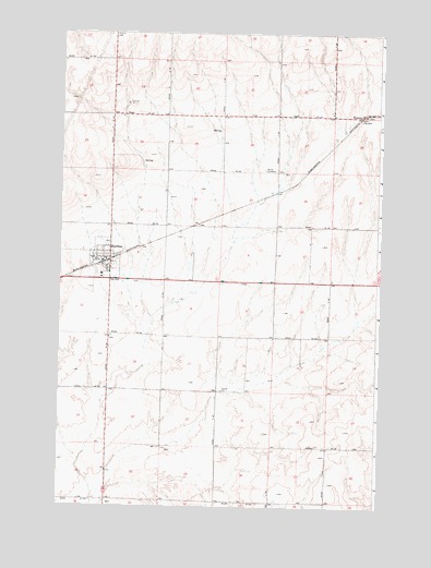Hartline, WA USGS Topographic Map