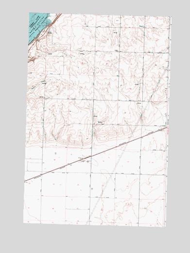Hartline NW, WA USGS Topographic Map