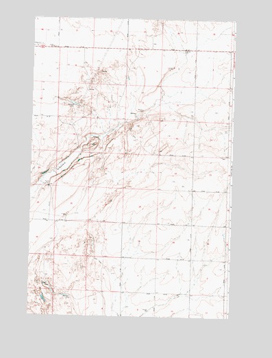 Hartline SW, WA USGS Topographic Map
