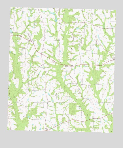 Hartsfield, GA USGS Topographic Map