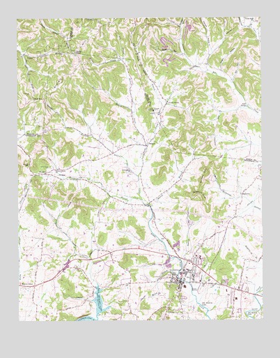 Hartsville, TN USGS Topographic Map