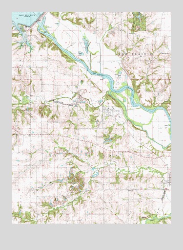 Harvey, IA USGS Topographic Map