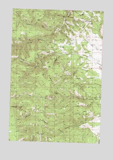 Harvey Point, MT USGS Topographic Map
