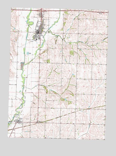 Avoca, IA USGS Topographic Map